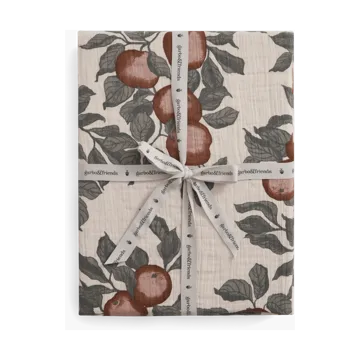 Pomme Muslin fitted sheet - 70x140x20 cm - Garbo&Friends