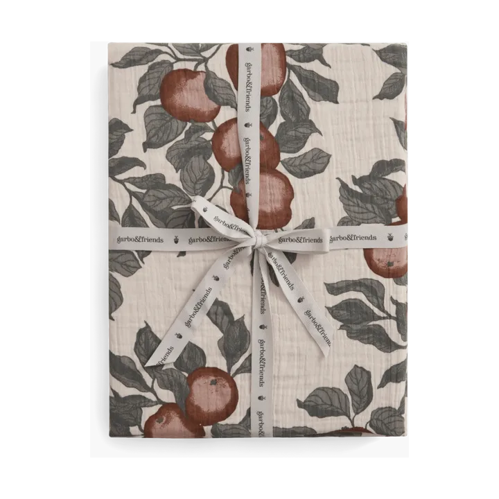 Pomme Muslin fitted sheet - 70x140x20 cm - Garbo&Friends