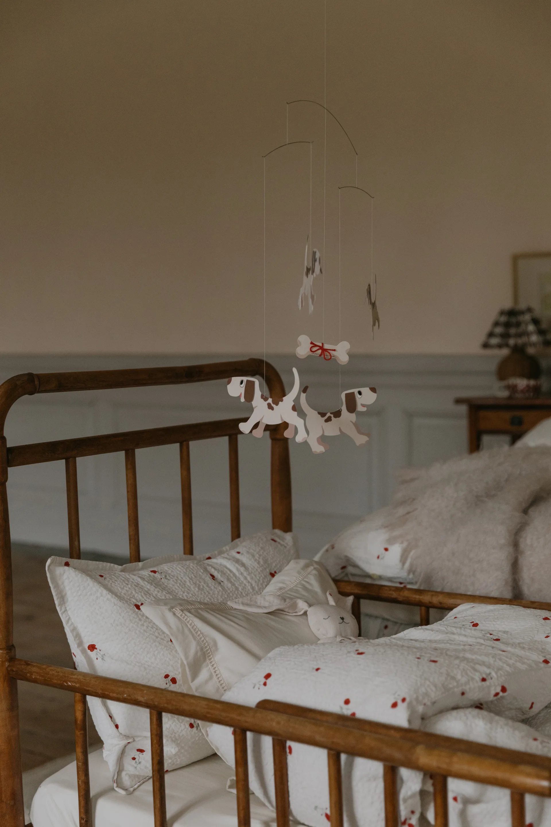 Poppy Seersucker junior bedding set, 100x130 cm/35x55 cm Garbo&Friends