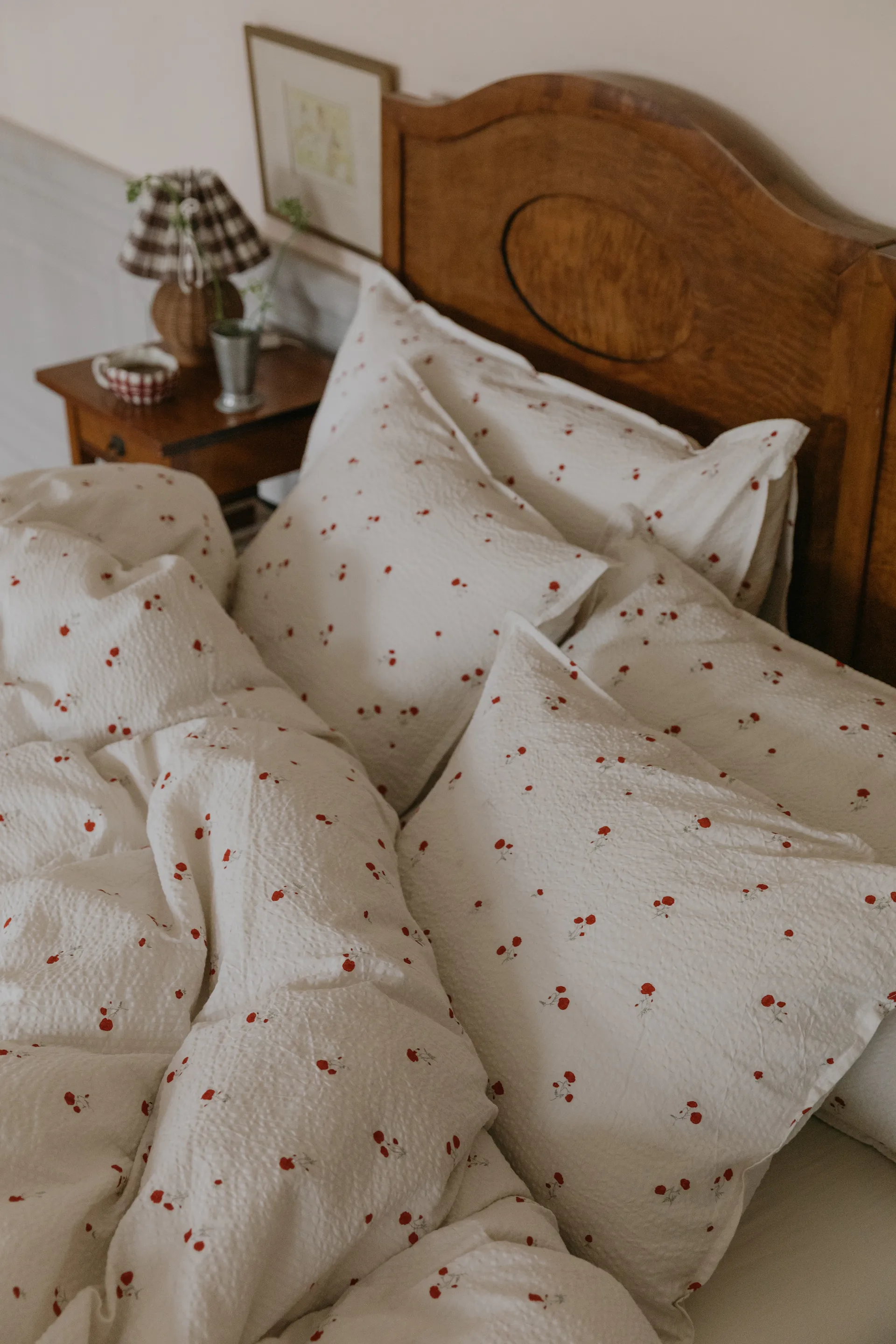 Poppy Seersucker pillowcase, 50x60 cm Garbo&Friends