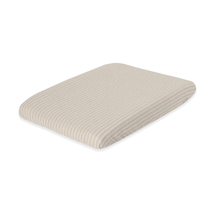 Stripe Mauve cover for changing pad - 50x70x15 cm - Garbo&Friends