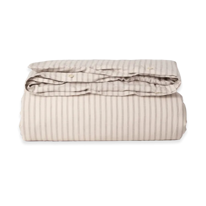 Stripe Mauve duvet cover double - 240x220 cm - Garbo&Friends