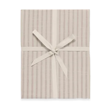 Stripe Mauve fitted sheet - 70x140x20 cm - Garbo&Friends