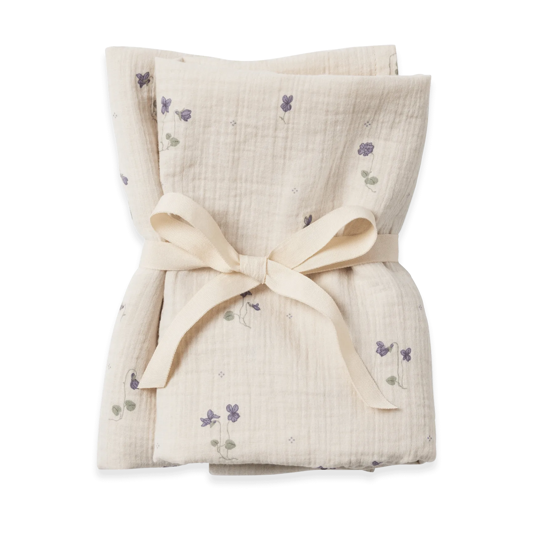 Viola Muslin blanket small 2 pieces, 60x60 cm Garbo&Friends