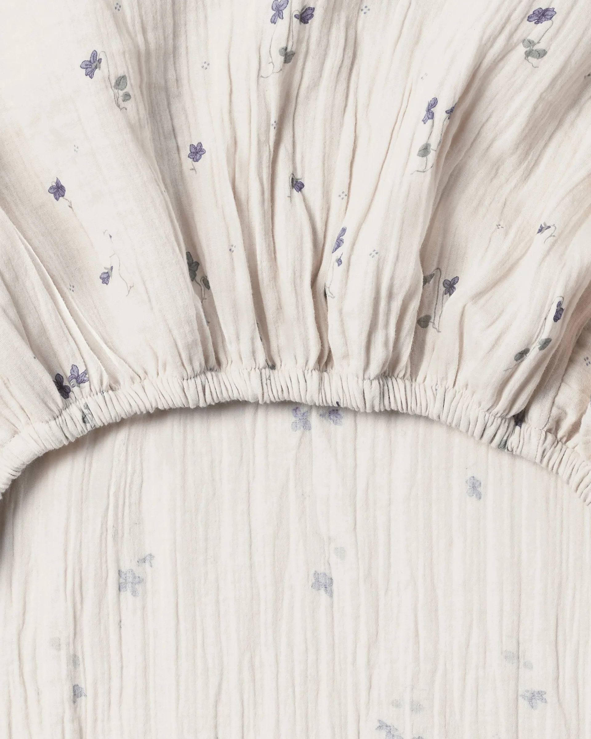 Viola Muslin fitted sheet, 140x200x30 cm Garbo&Friends