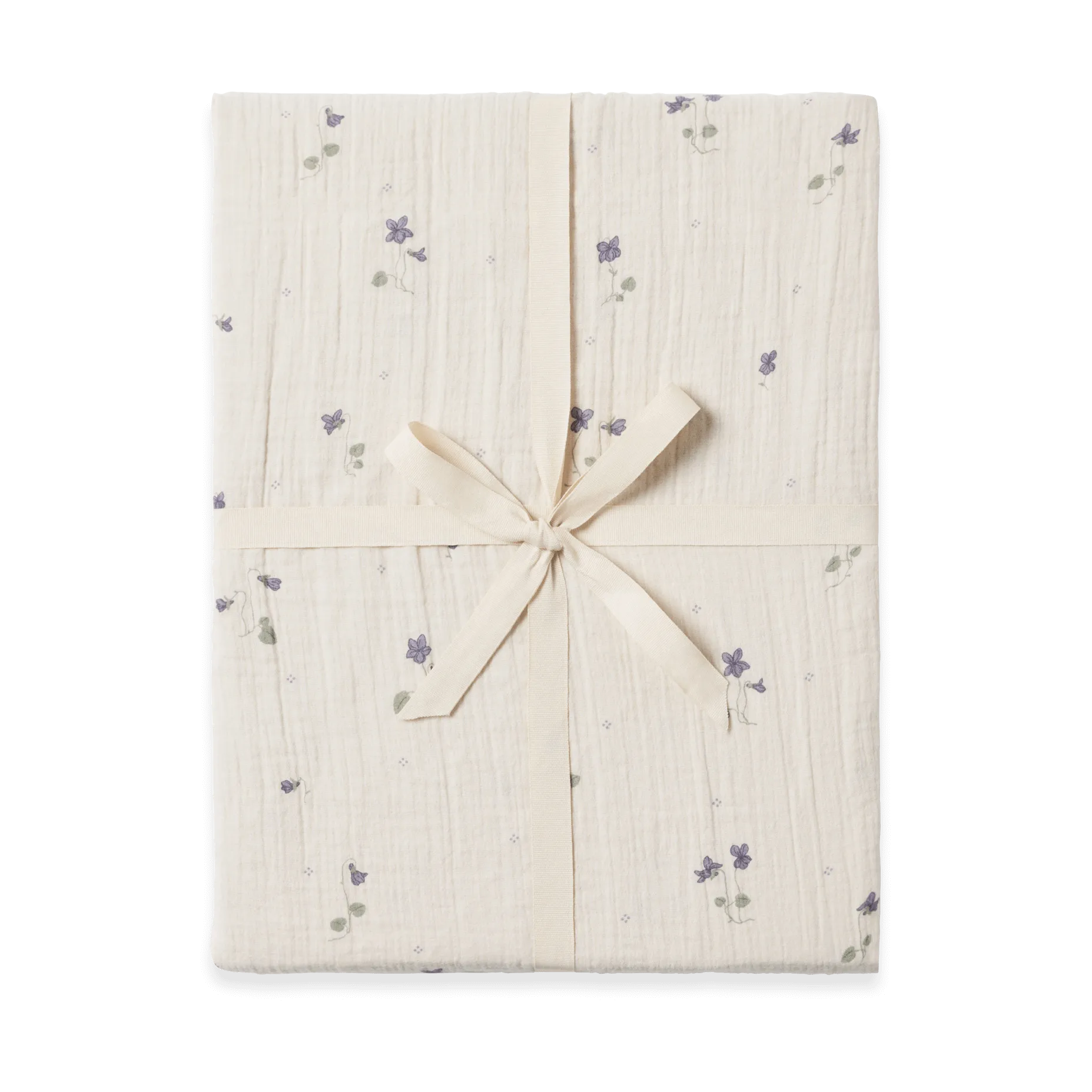 Viola Muslin fitted sheet, 90x200x30 cm Garbo&Friends