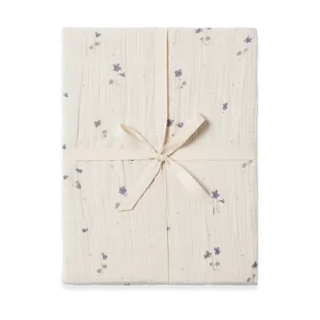 Viola Muslin fitted sheet - 90x200x30 cm - Garbo&Friends