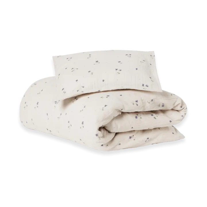 Viola Muslin Junior Bedding Set - 100x130 cm/35x55 cm - Garbo&Friends