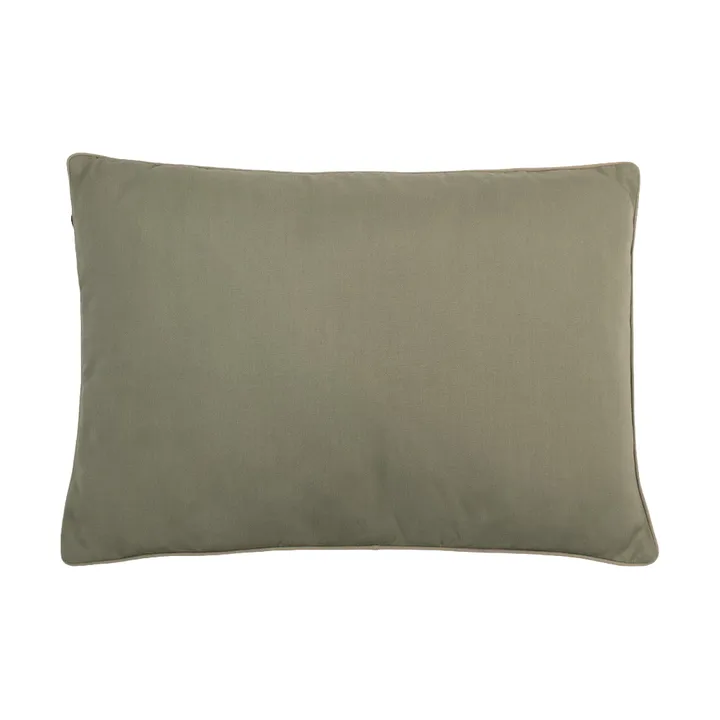 Garden Glory cushion - Eucalyptus green with beige edge 50x70 cm - Garden Glory