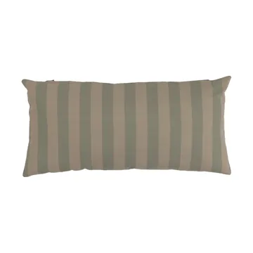 Garden Glory striped cushion - Eucalyptus green-beige, 25x50 cm - Garden Glory