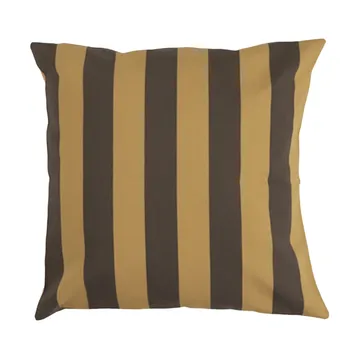 Garden Glory striped cushion - Saffron yellow-brown, 50x50 cm - Garden Glory