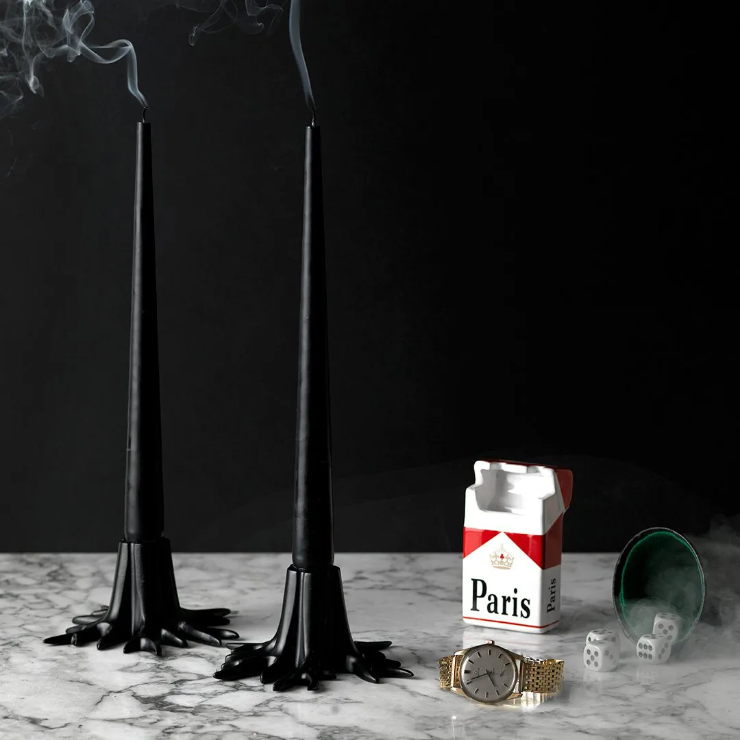 Garden Glory The Root candle holder, Black matte Garden Glory