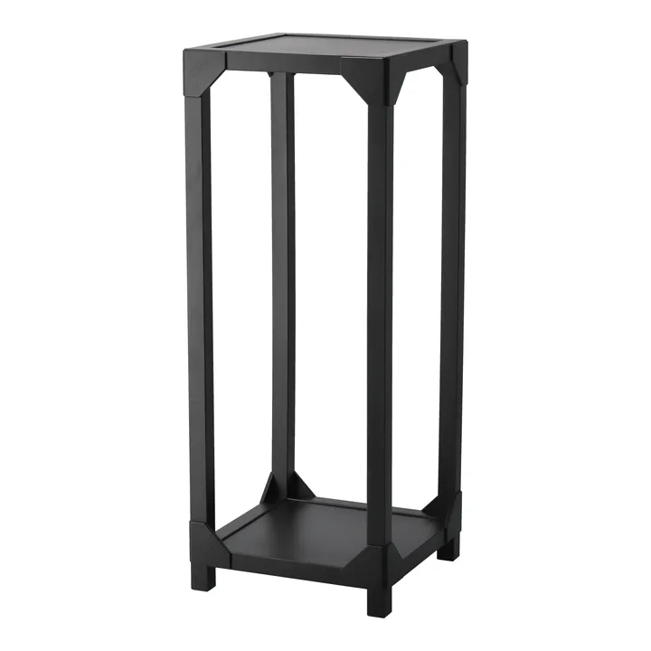 Bleck pedestal veneer - Beech-black stain - Gärsnäs