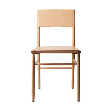 Madonna chair - Beech-natural-Tärnsjö leather natural - Gärsnäs