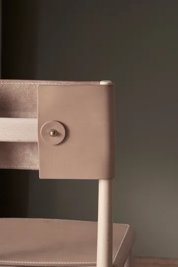 Madonna chair - Beech-natural-Tärnsjö leather natural - Gärsnäs
