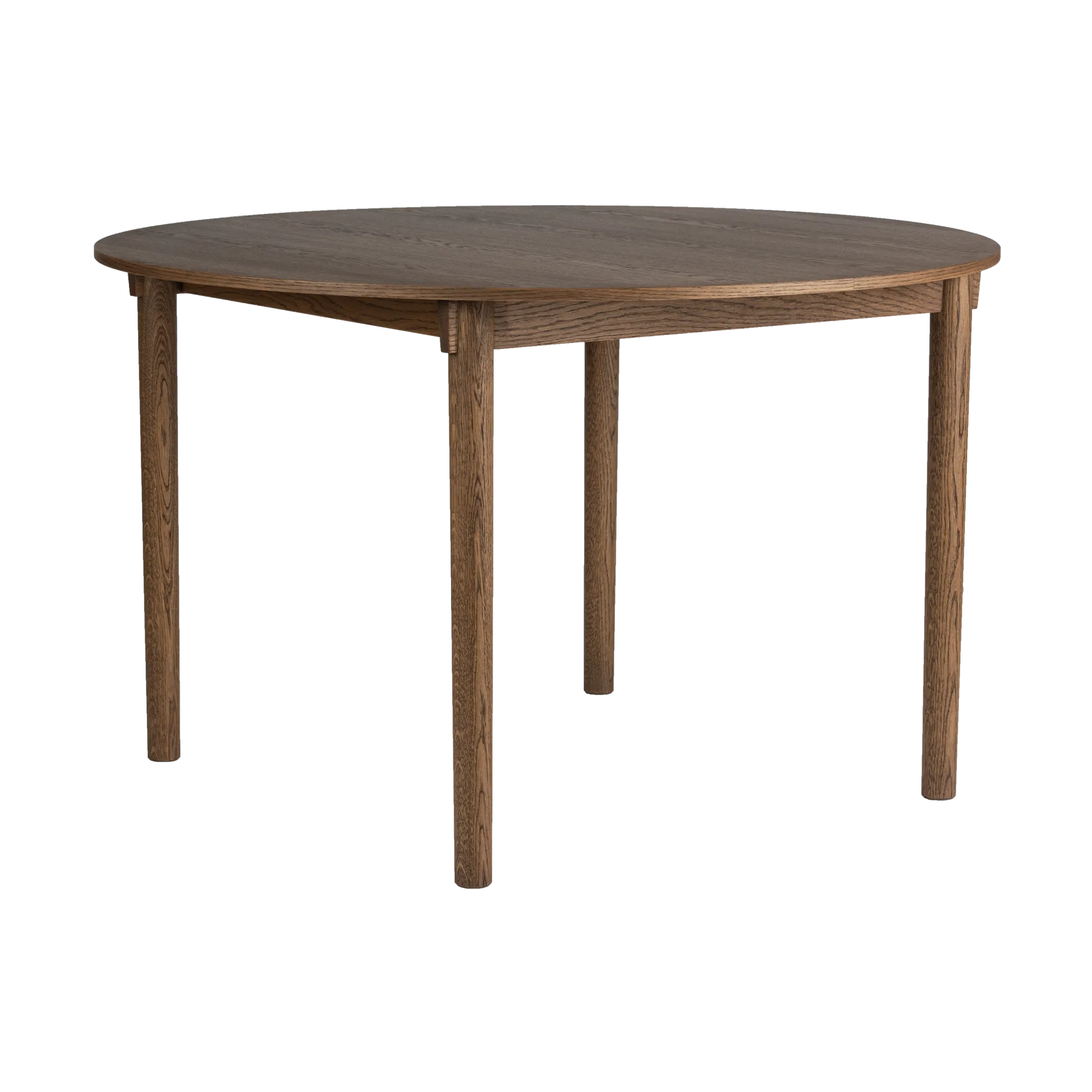 Tak table Ø120 cm, Oak-black Gärsnäs