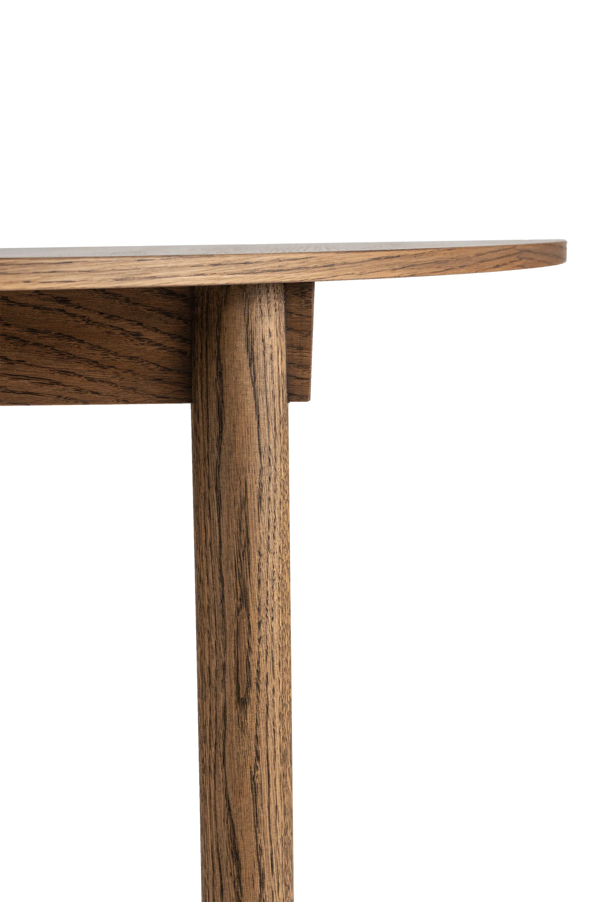 Tak table Ø120 cm, Oak-black Gärsnäs