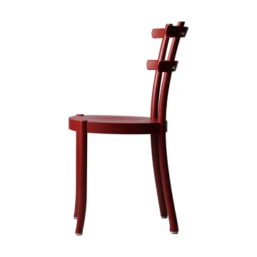 Wood chair - Beech-red stained - Gärsnäs