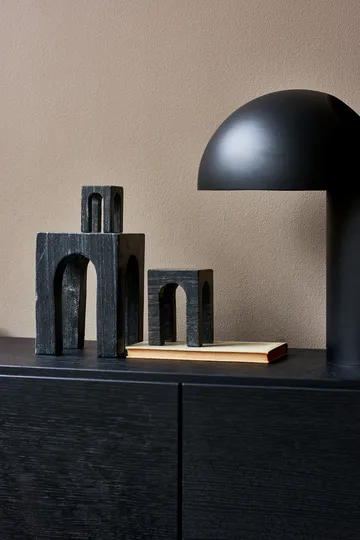 Arkis book end 3 pieces - Black - Gejst
