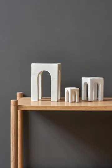 Arkis book end 3 pieces - White - Gejst