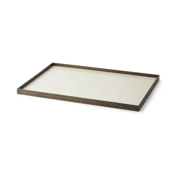 Frame tray large 35.5x50.6 cm - Smoked oak-beige - Gejst