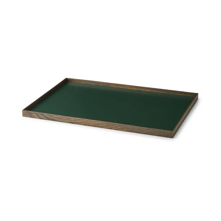 Frame tray large 35.5x50.6 cm - Smoked oak-green - Gejst