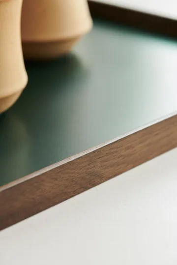 Frame tray large 35.5x50.6 cm - Smoked oak-green - Gejst