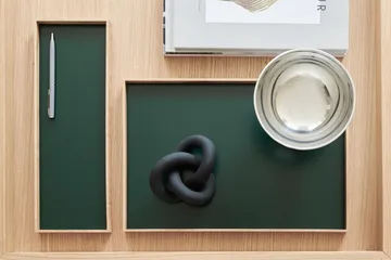 Frame tray medium 23x34 cm - Oak-green - Gejst