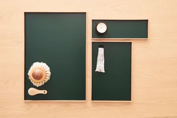 Frame tray medium 23x34 cm - Oak-green - Gejst