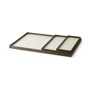 Frame tray medium 23x34 cm - Smoked oak-beige - Gejst
