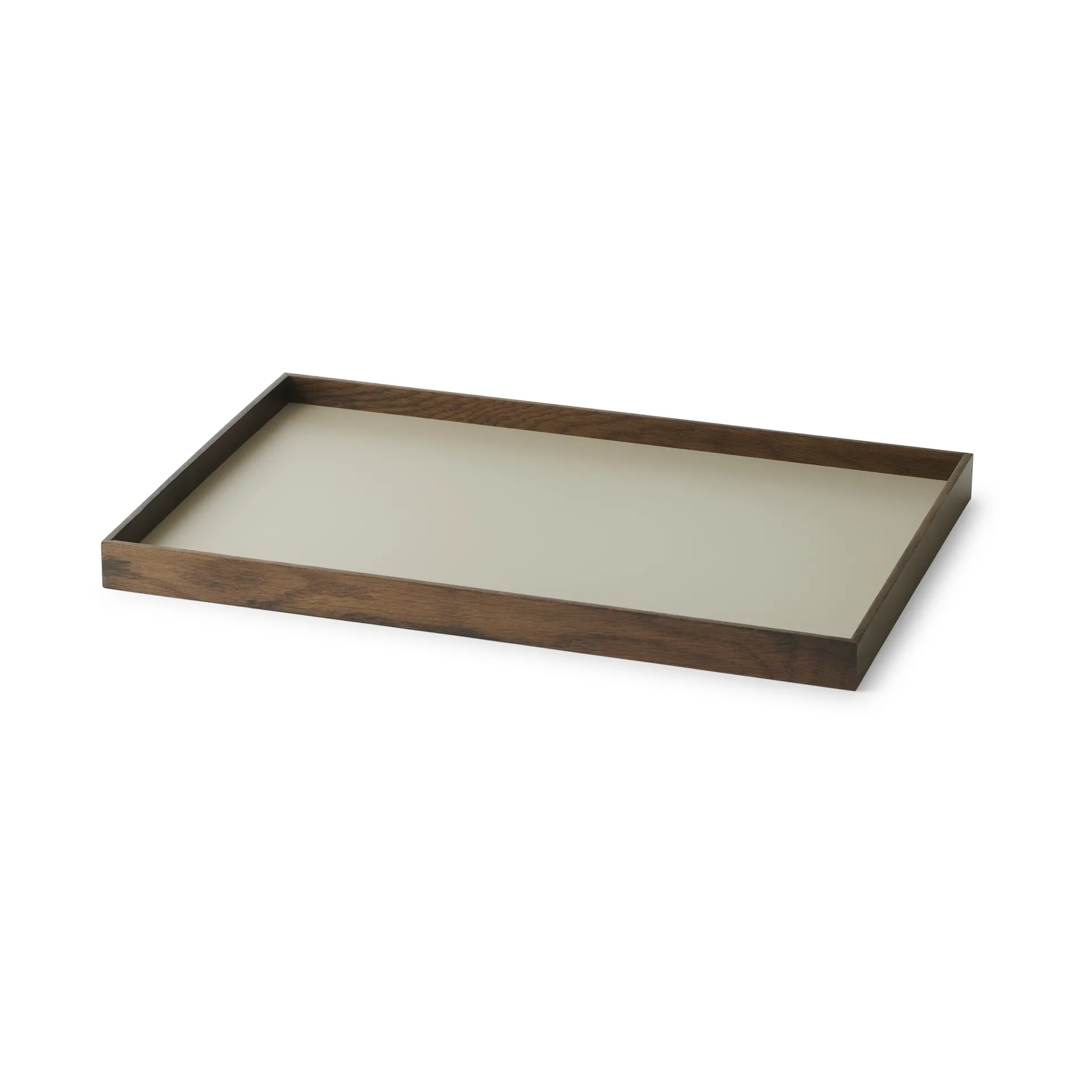 Frame tray medium 23x34 cm, Smoked oak-Grey Gejst
