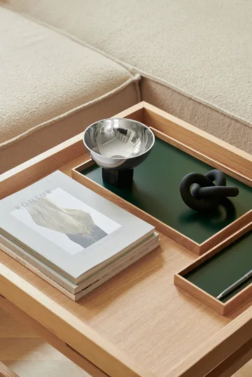 Frame tray small 11x32.4 cm - Oak-green - Gejst