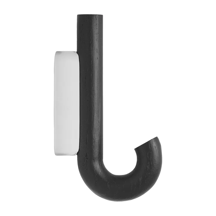 Hook hook mini 13.3 cm - Black oak-chrome - Gejst