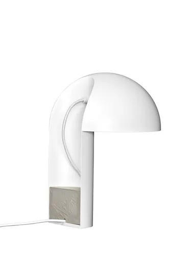 Leery table lamp 40 cm - White - Gejst