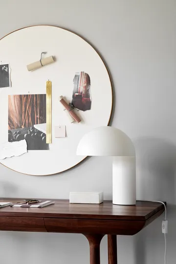 Leery table lamp 40 cm - White - Gejst