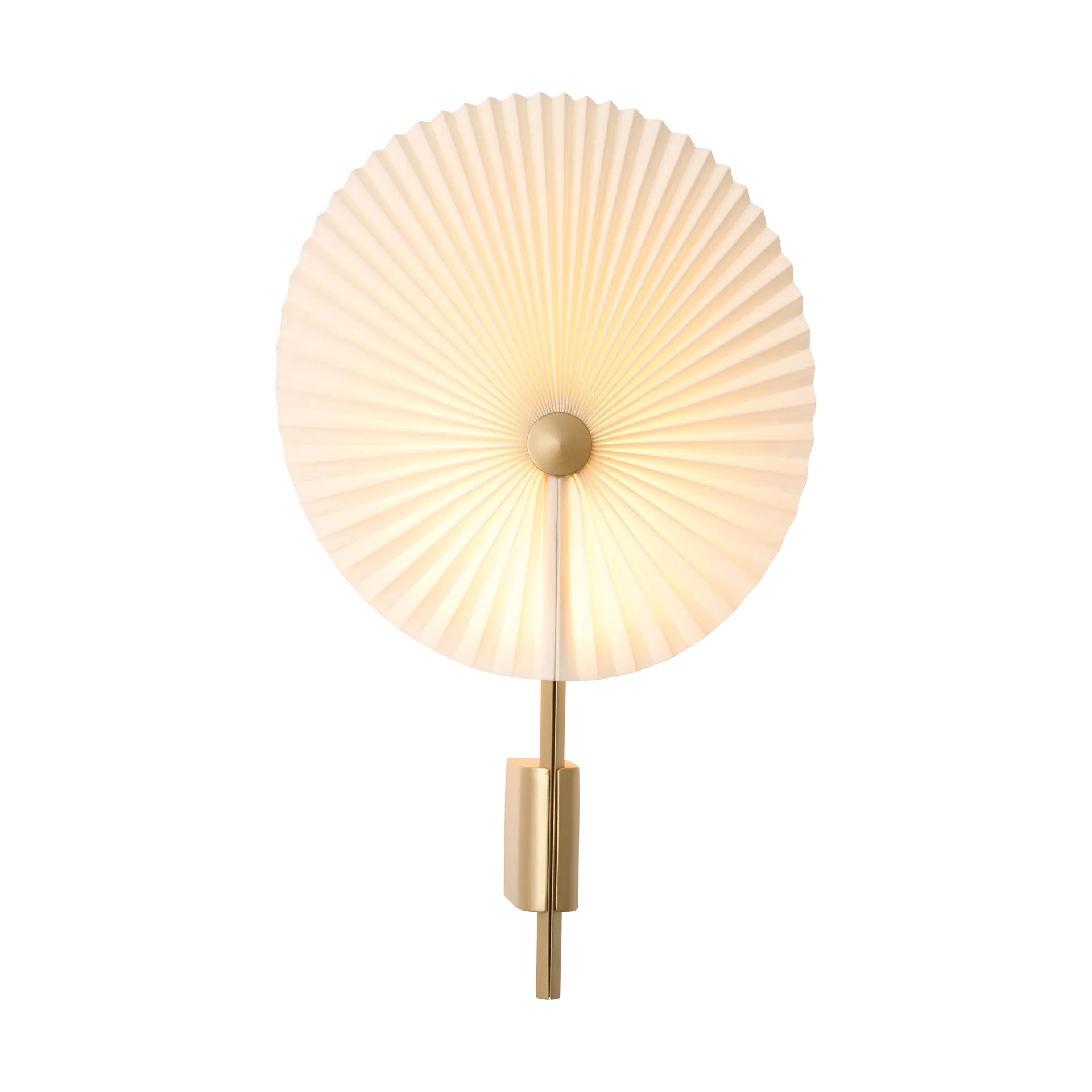Liris wall lamp, Brass Gejst