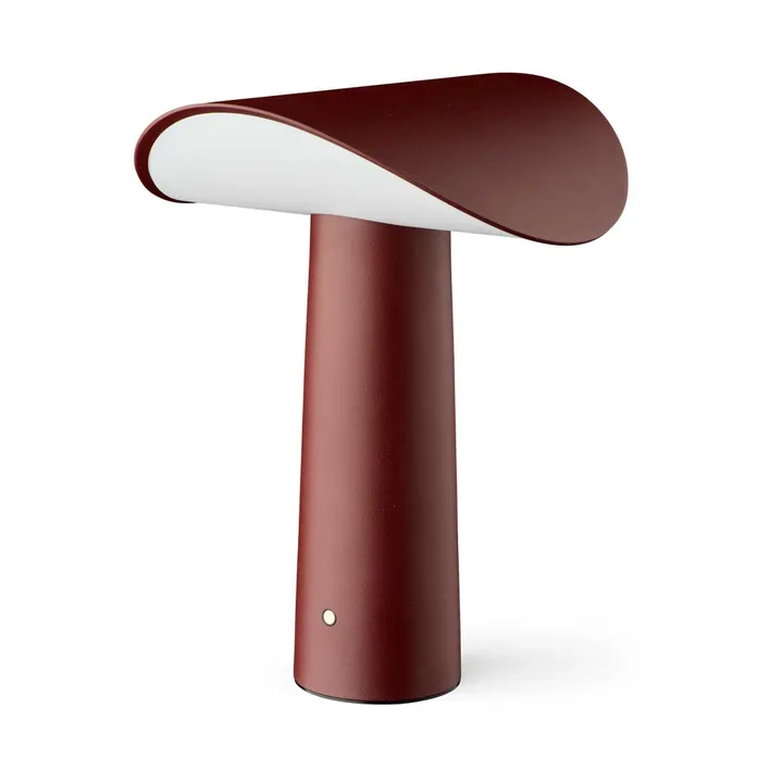 Lium portable table lamp 22.5 cm - Burgundy - Gejst