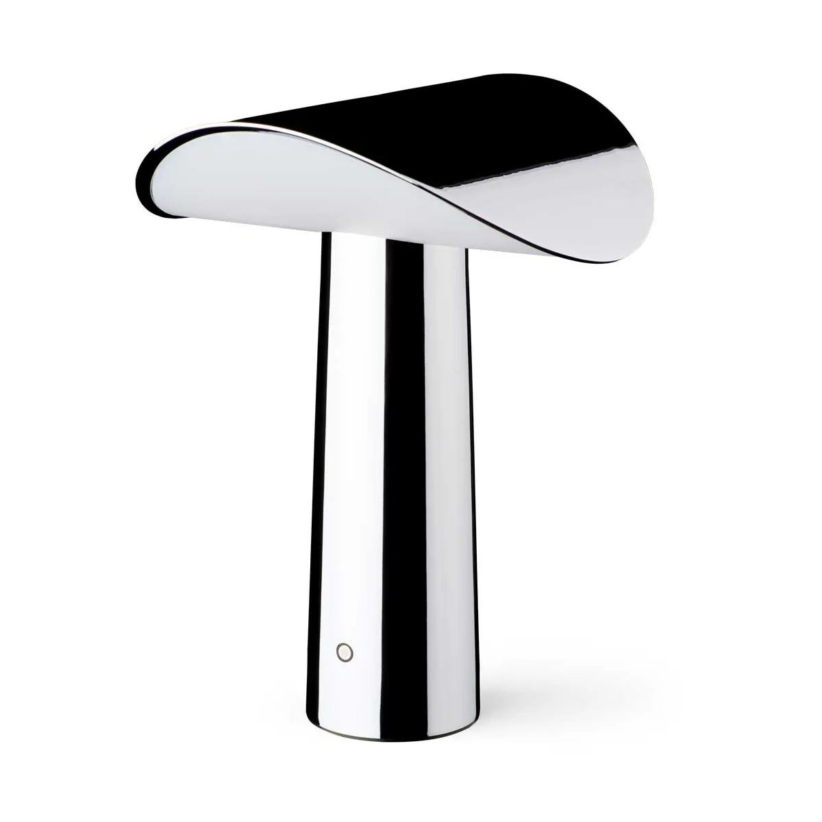 Lium portable table lamp 22.5 cm, Chrome Gejst
