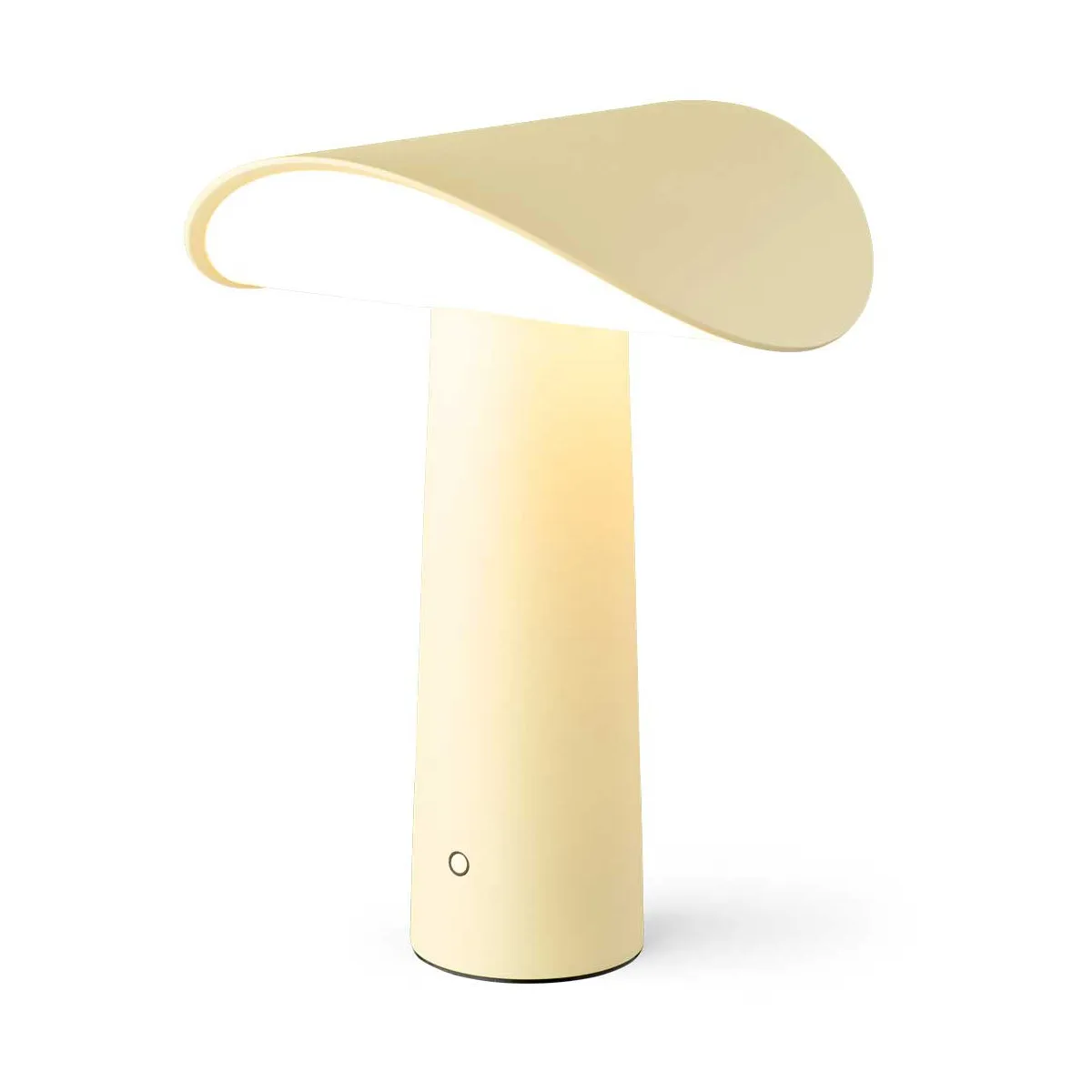 Lium portable table lamp 22.5 cm, Light yellow Gejst