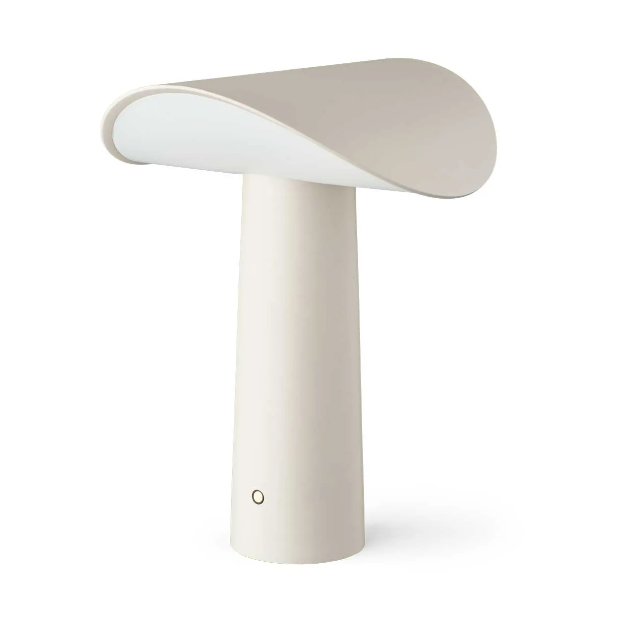 Lium portable table lamp 22.5 cm, Warm grey Gejst