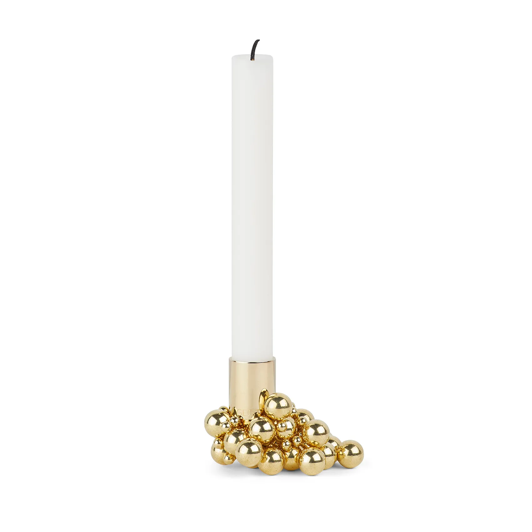 Molekyl candlestick 1, brass Gejst