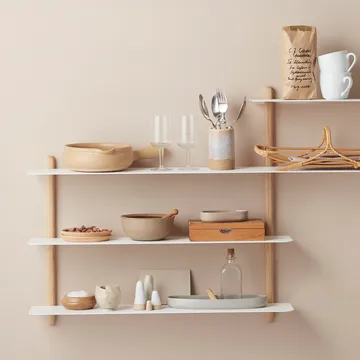 Nivo shelf B - Light oak-white - Gejst
