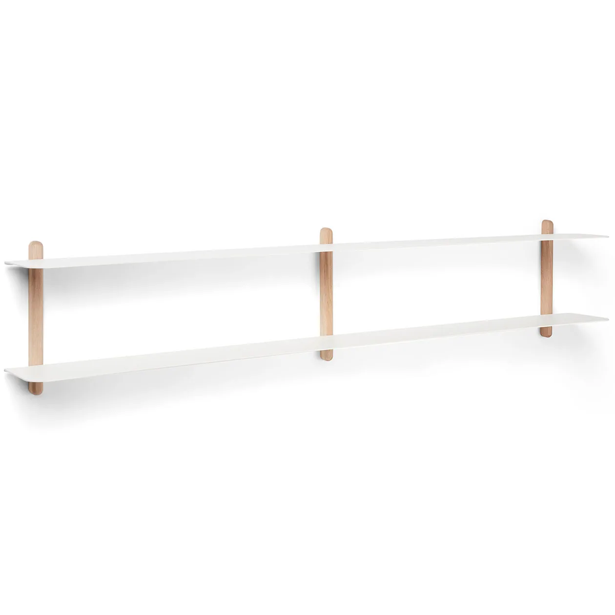Nivo shelf C, Light oak-white Gejst