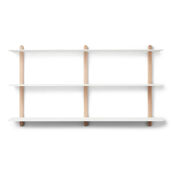 Nivo shelf D large - Light oak-white - Gejst