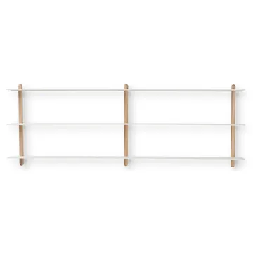 Nivo shelf D - Light oak-white - Gejst