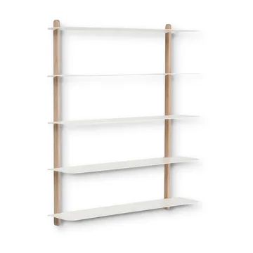 Nivo shelf E - Light oak-white - Gejst