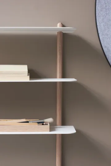 Nivo shelf E - Light oak-white - Gejst