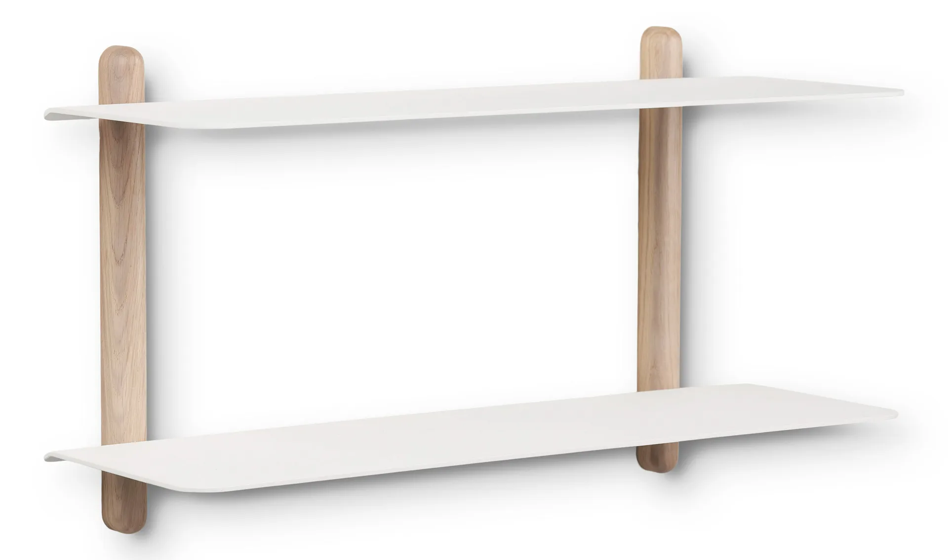 Nivo shelf F large, Light oak-white Gejst