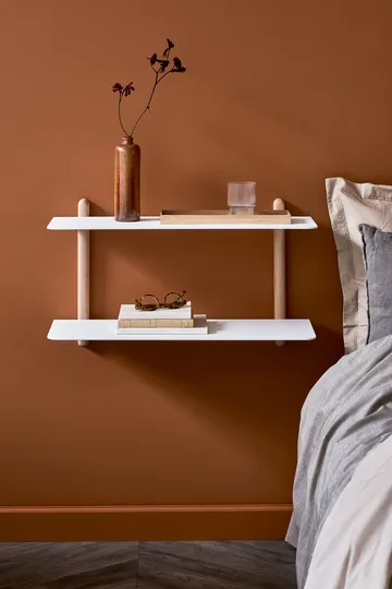 Nivo shelf F large - Light oak-white - Gejst