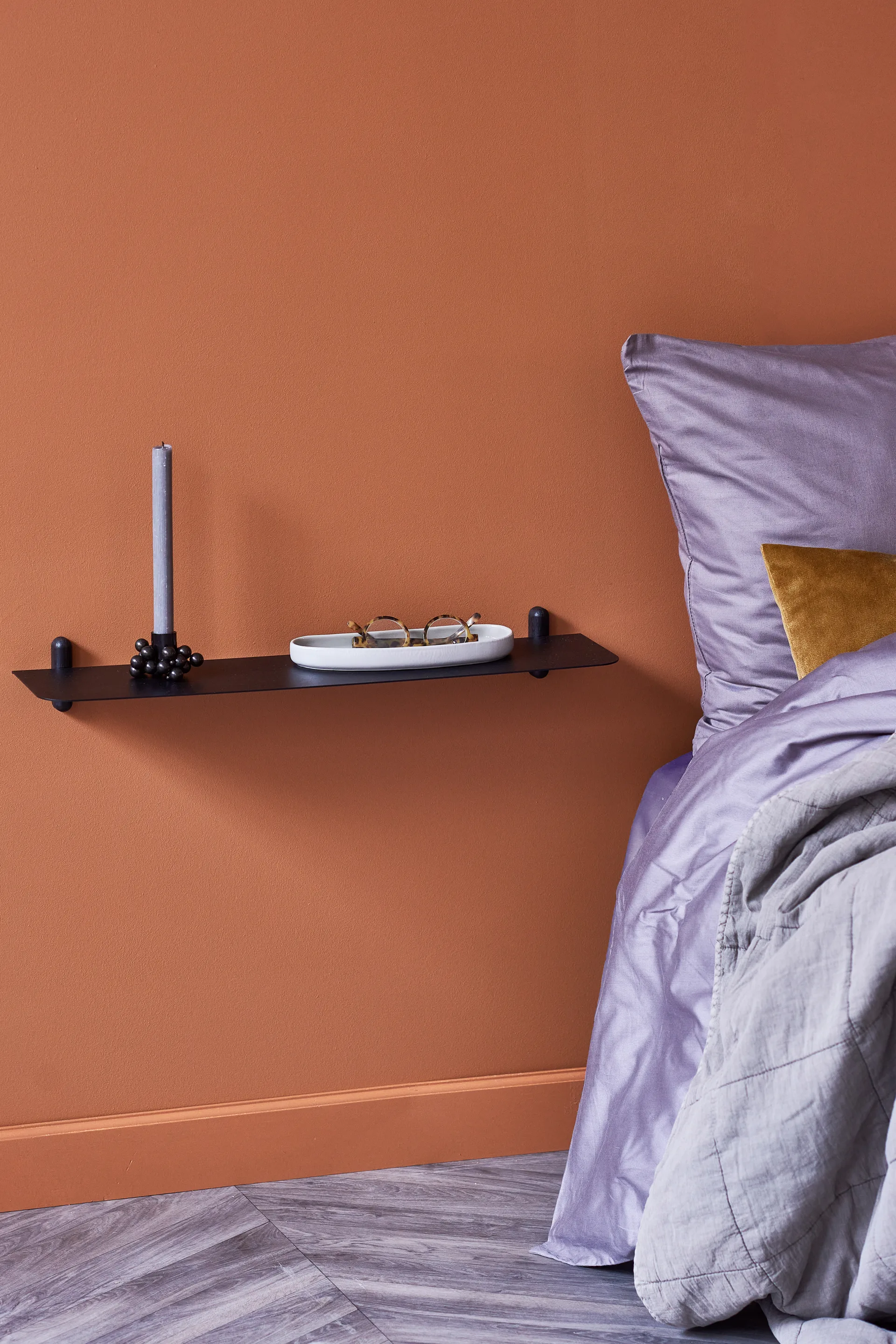 Nivo shelf G, Blackbetsad box-black Gejst